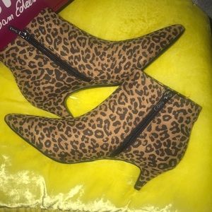 BNIB Circus by Sam Edelman Leopard Kirby booties